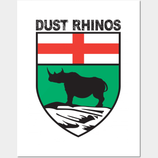 Dust Rhinos MB Posters and Art